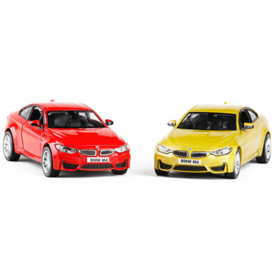 Auto BMW M4 In Lega Pressofusa Scala 1:36 - Modello Giocattolo Per Bambini, Ritraibile, Nuovo 2025 - Foto 5