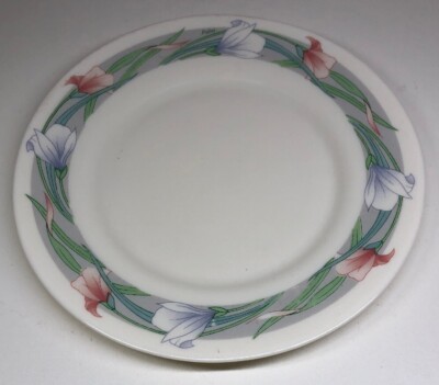 Lot1 De 6 Petites Assiettes Plates Vintage Mint Arcopal France Esso D 19,5 Cm - Vendu