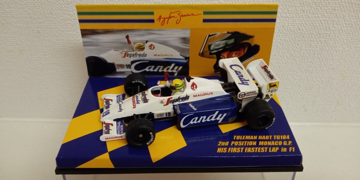 ミニチャンプス 1/43 トールマン TG184 A.セナ モナコGP 1984 Amazon | 1/43 トールマン TG184 モナコGP 1984 2位 A.セナ