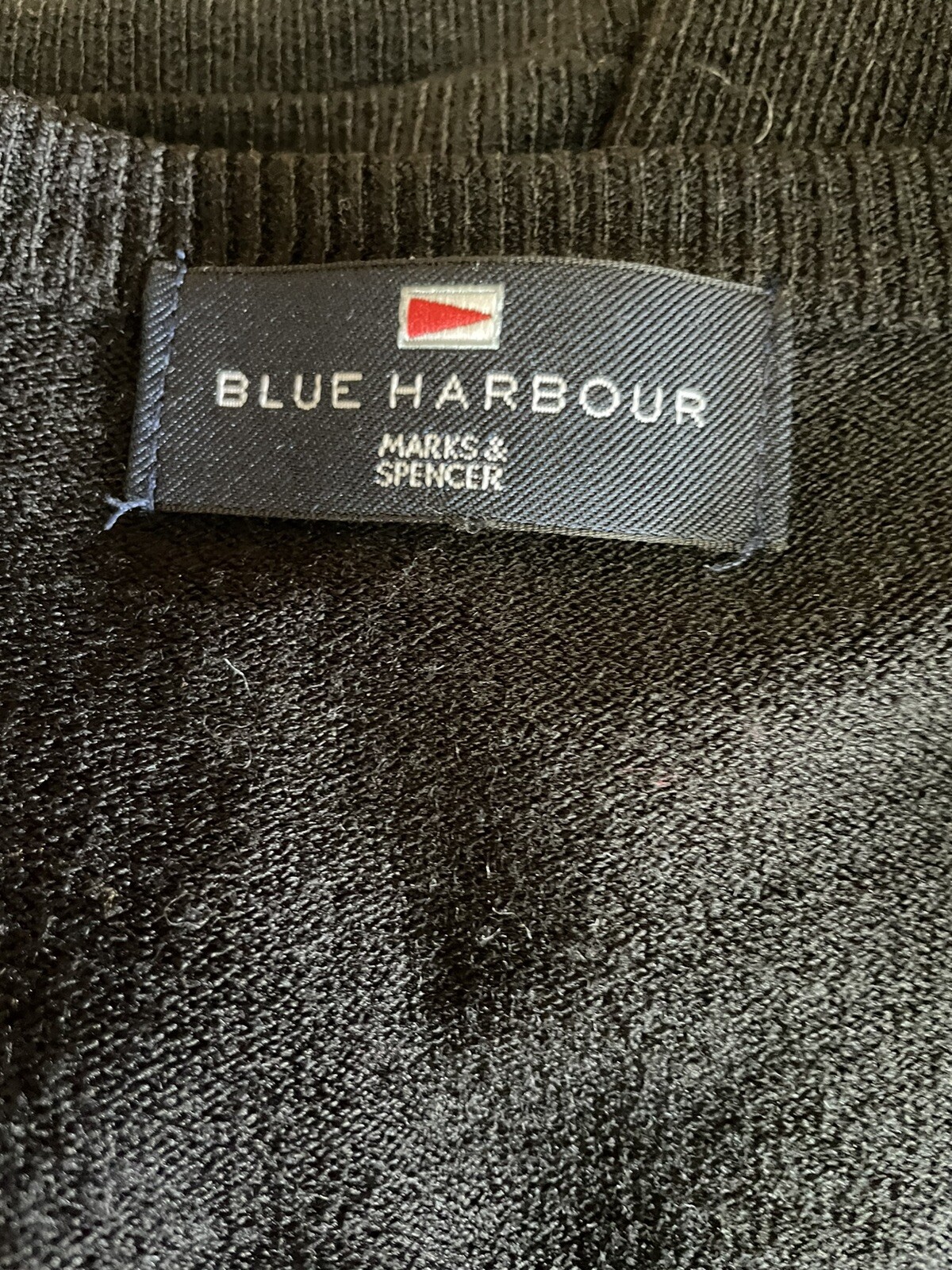 BLUE HARBOUR V neck basic sweater - image 4