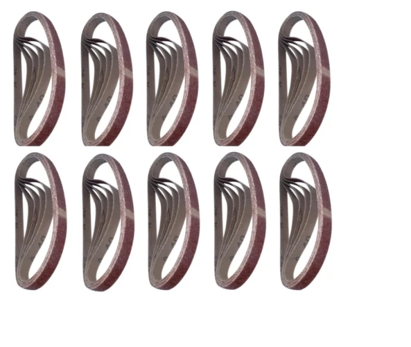 EETOOLS 50 X Mixed Sanding Belts To Fit Black and Decker Powerfile 13 x 457mm