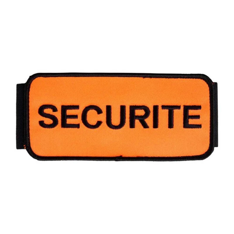 BRASSARD SECURITE BRODE INTERVENTION GARDIEN SURETE VIGILE AGENT PRIVE - Photo 1/1