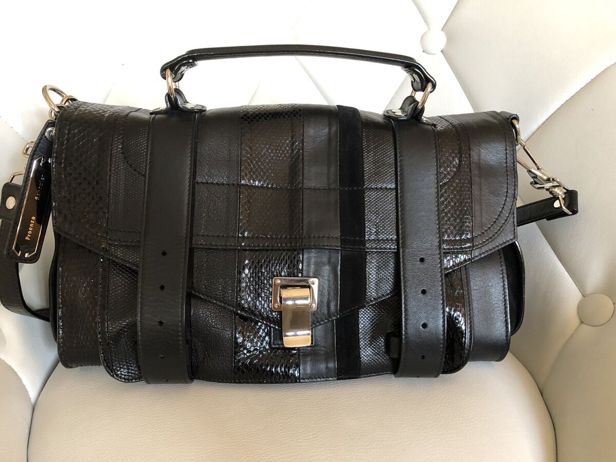 Authentic Proenza Schouler Medium PS1 in Black leather Authentic Proenza Schouler Medium PS1 in Black leather