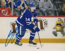 Toronto Maple Leafs Kasperi Kapanen Signed Autographed 8x10 NHL Photo COA #4