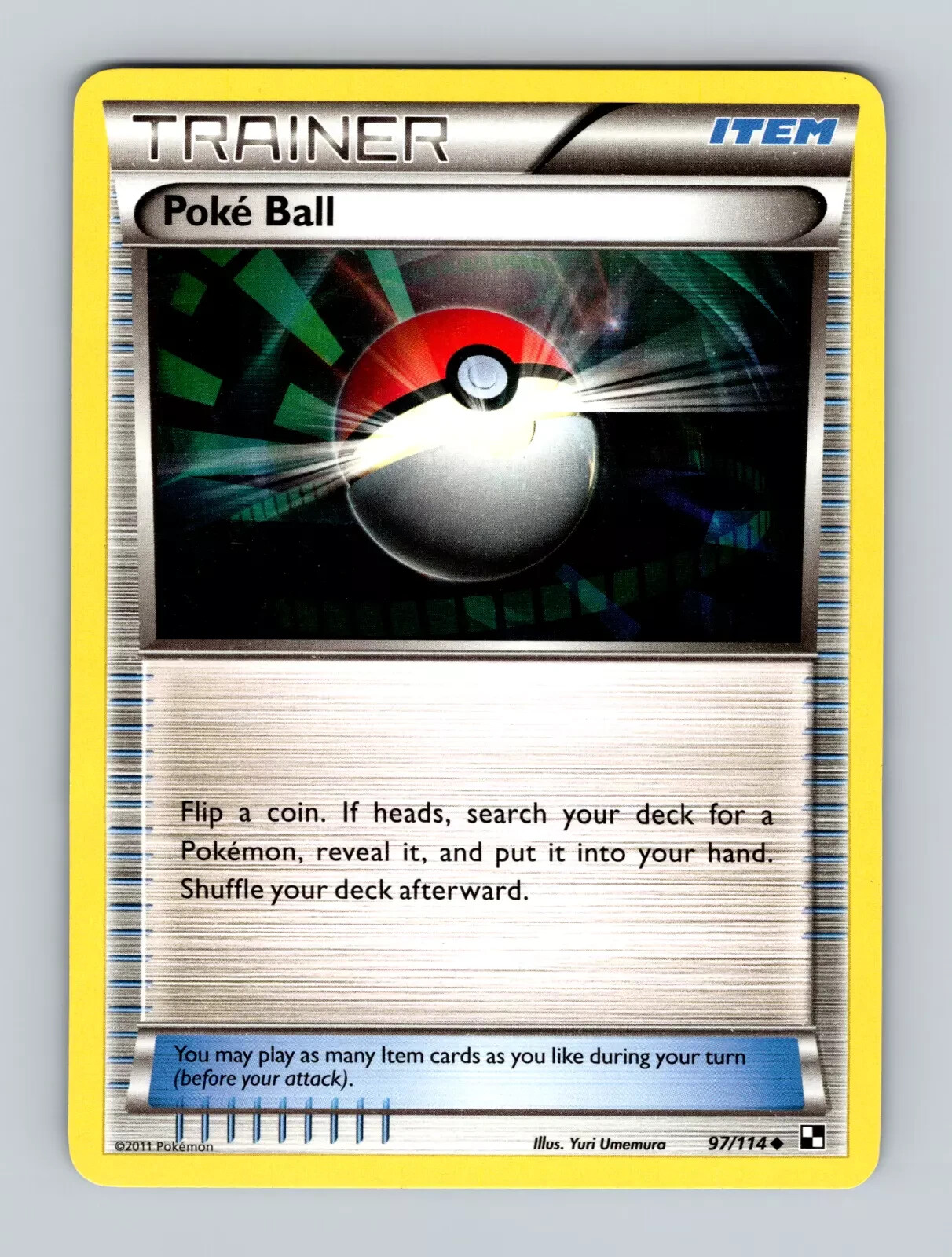 Poke Ball 97/114 - Black & White - Uncommon - Pokemon Card TCG