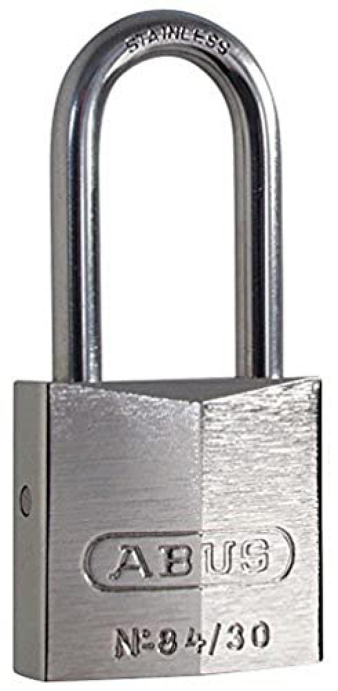 (TG. 30 mm) ABUS AB84IB/30HB30 Lucchetto, grigio, 30 mm - NUOVO