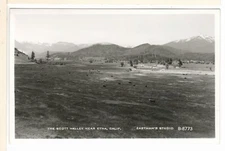 Vintage RPPC Postcard Etna CA The Scott Valley Cattle Eastman's Studio-VJ1
