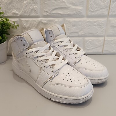 Womens Nike Air Jordan Mid GS White Size Uk EU 40 Trainers