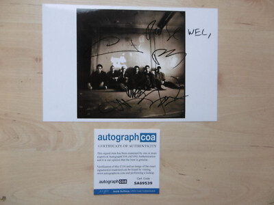 Linkin Park ''Chester Bennington'' Original Autogramme signed 18x27 cm Bild ACOA