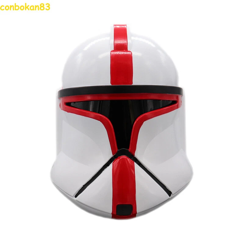 Star Wars:The Clone Wars Clone Trooper Helmet Mask Movie Cosplay Props Gifts - Image 3 of 3