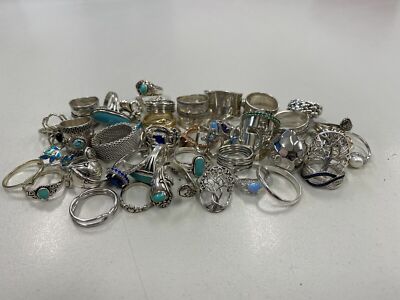 Massiver 925 Sterlingsilber Ring Größe 7 Auflösung Weiterverkauf Abschluss Verkauf im Ruhestand