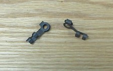 1957 CHEVY FRESH AIR VENT CABLE RETAINING CLIPS pr new ** USA MADE **
