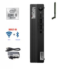 Lenovo ThinkCentre M70q Tiny i9-10900T  up to 64GB RAM  2 2TB SSD  Wi-Fi  BT