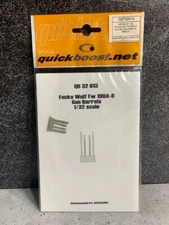 1/32 QuickBoost - 32013 Focke Wulf Fw 190A-8 Gun Barrels - Ships From US