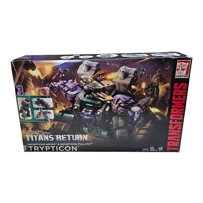 New 2017 Hasbro Transformers Titans Return Decepticon Necro Trypticon Not Mint