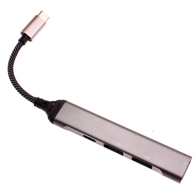 USB-C Adapter 4-in-1 Hub PD TYPE-C Charger Port USB Splitter for Tablets