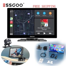 New Navigation for Car/Truck Touch Screen Wireless Apple CarPlay Android auto 9"