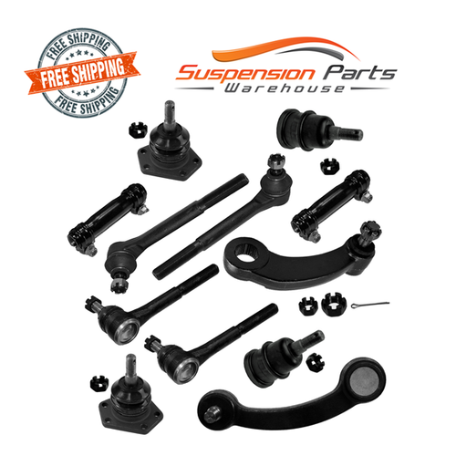 Steering Parts Idler & Pitman Arm Tie Rod End For 8395 Van Chevrolet