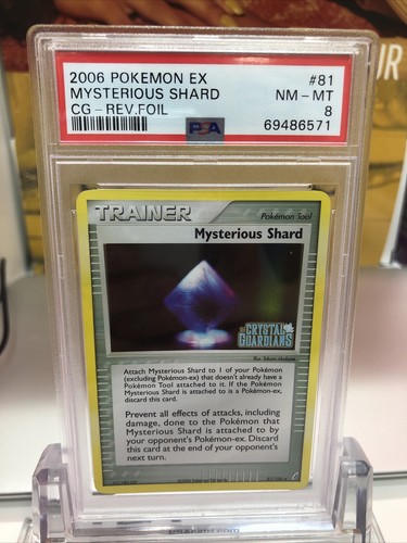 Mysterious Shard graded PSA 8 for sale on eBay