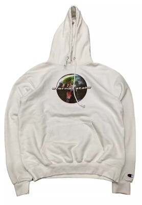 Lil Uzi Vert Eternal Atake Conceptualized Hoodie White Champion