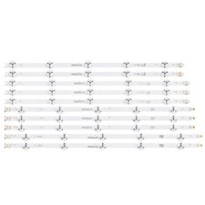 KIT 10 BARRE STRIP LED TV PANASONIC 47-V14-SLIM-DRT-REV0.2 TX47AS650 LC470DUF