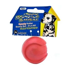Dog Toy Bouncy Ball Large Squeaky Natural Rubber Pets Interactive Play Non-Toxic