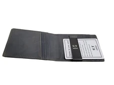 GT Gostwo Leather Money Clip/Wallet Light Blue