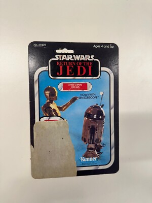 R2-D2 sensorscope ROTJ Kenner 1983 65 back MOC