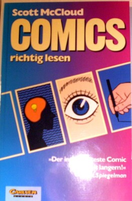 COMICS RICHTIG LESEN von Scott McCloud ein SC Buch von 1994 bei Carlsen (0-1)