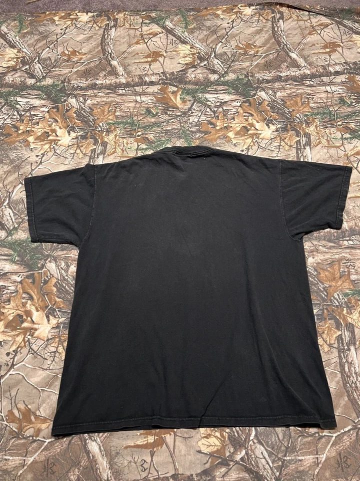 Ropa de calle vintage Y2K negra Pittsburgh Steelers 2005 Super Bowl L-XL Champions Foto 3 de 3