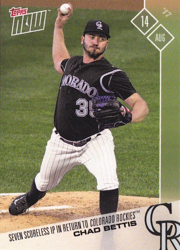 2017 Topps Now 480 Chad Bettis