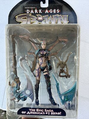 Spawn Dark Ages The Skull Queen 6'' Ultra Action Figure McFarlane Toys 1998 New