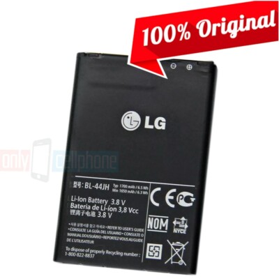 OEM Original LG BL-44JH Battery for OptimusL7 Motion 4G Splendor Venice Escape