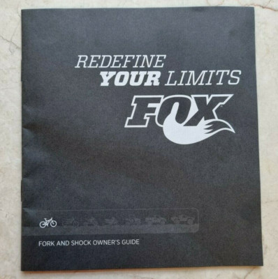 Fox Gabel und Dämpfer Owners Guide Mountainbike