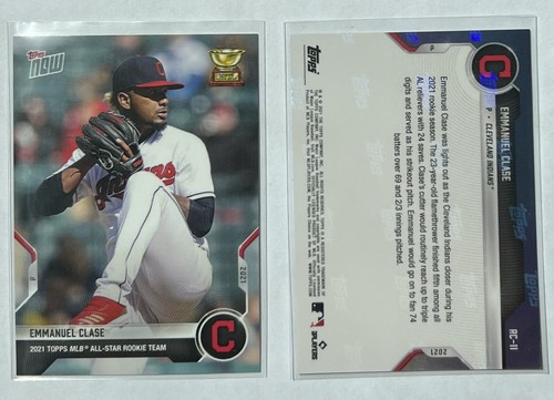 2021 Topps Now RC-11 Emmanuel Clase