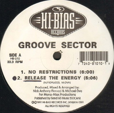 Groove Sector F.U.S.E. Texas Audio - No Restrictions / F.U. / Assassin - Hi-Bias