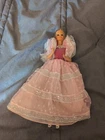 Vtg Dream Glow Barbie Doll Superstar Era Boa Necklace Earrings Ring Original TNT