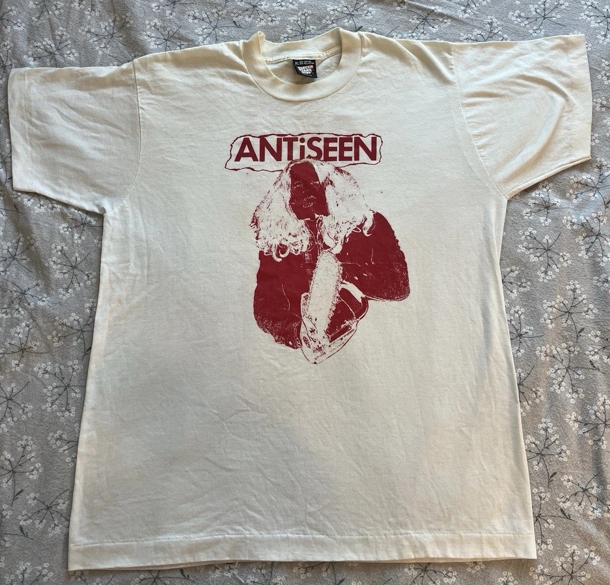 STAR ROAD ANXN　アンシン　Tシャツ RARE Vintage 1989 Antiseen GG Allin Punk Band Shirt Murder Junkies