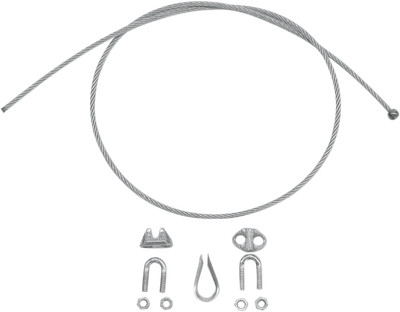 Moose Racing Electric Plow Lift Replacement Loop End Cable Wire Rope - 4501-0010