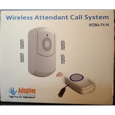Adaptive Tech Solutions Wireless Attendant Call System WDBA-FX-M Pager Vibration