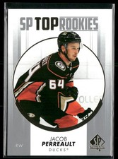 2022-23 SP Authentic Jacob Perreault Top Rookies #TR-12 Anaheim Ducks