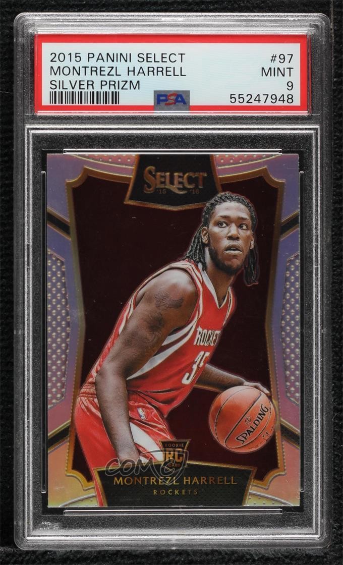 2015 Panini Select Concourse Silver Prizm Montrezl Harrell #97 PSA 9 MINT 0q0m