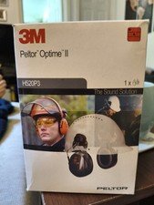 Image of Peltor Optime II Ear Defenders Hearing Protection Ear Muffs Noise Reduction