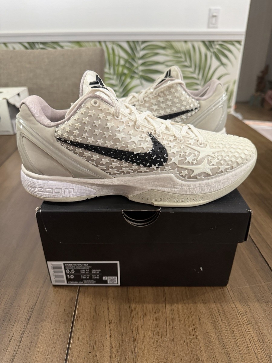 Nike Zoom Kobe 6 Protro All-Star Sail Black Light Bone White