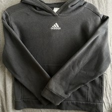 Adidas Boys 10/12 Hooded Sweatshirt Hoodie