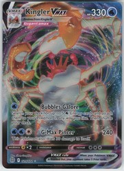 Kingler VMAX 029/172 Brilliant Stars Ultra Rare Holo