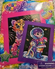 Lisa Frank Sparkle Art Color, Dazzle  Display New In Original Box