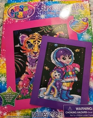 Lisa Frank Sparkle Art Color, Dazzle & Display New In Original Box 