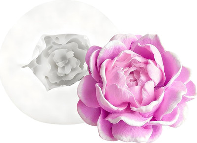 Candles Molds for Candle Making, 3D Flower Silicone Molds for Fondant Chocola...