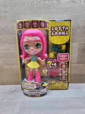 Lotta Looks Weather Girl Doll Plug & Play 100+ Combos Collection Toy